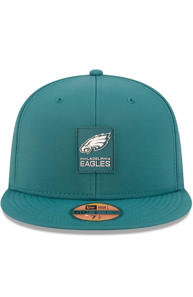 New Era Men's New Era Midnight Green Philadelphia Eagles 2025 Sideline  59FIFTY Fitted Hat, Alternate, color, Green