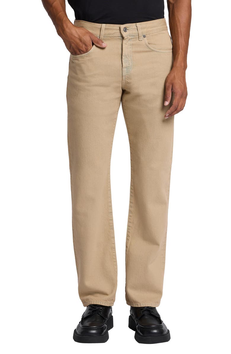 7 For All Mankind Austyn Relaxed Straight Leg Jeans, Main, color, Sunny Tempo