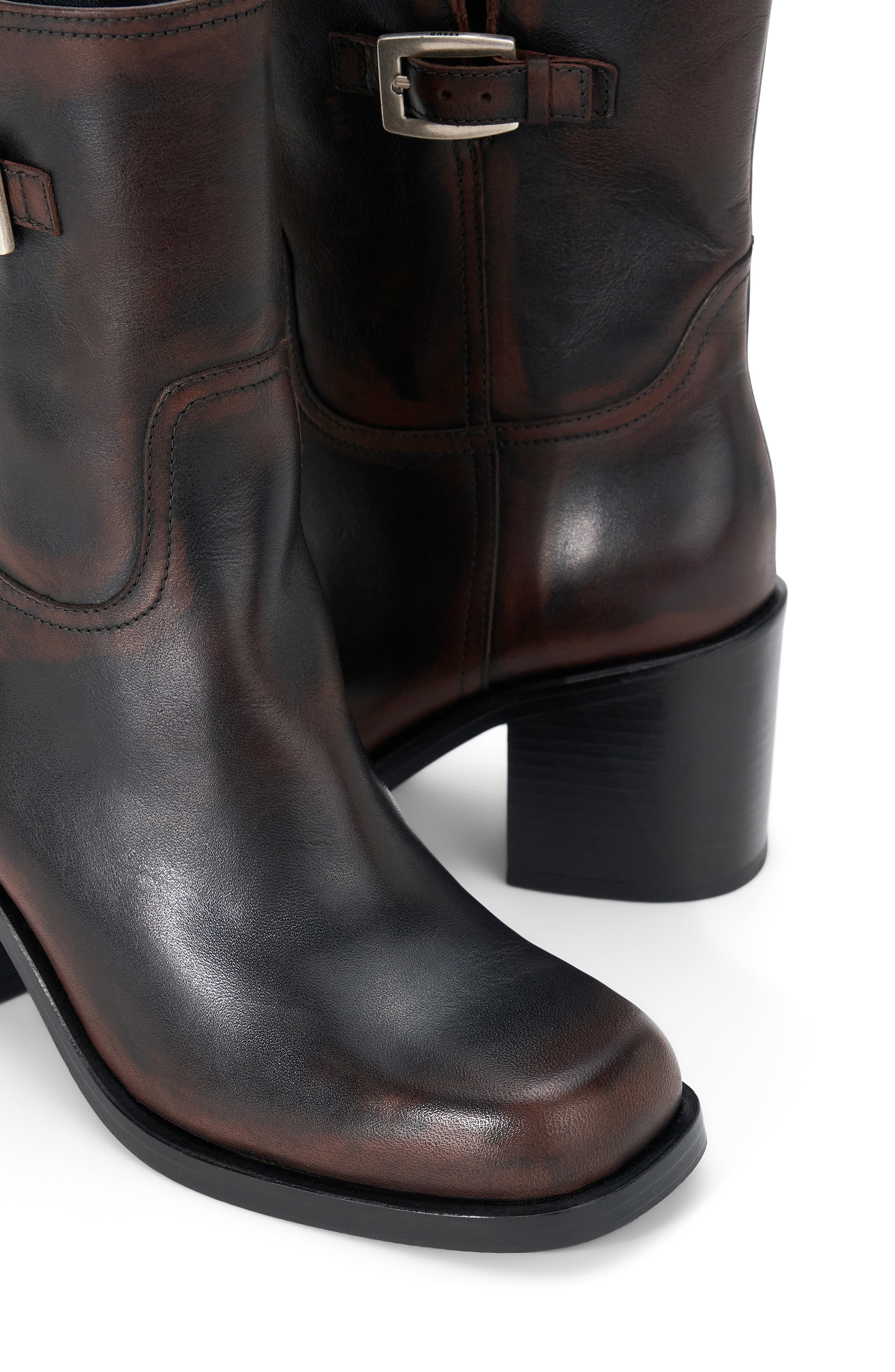 Brooklyn Leather Ankle Boot, Alternate, color, ESPRESSO DISTRESSED