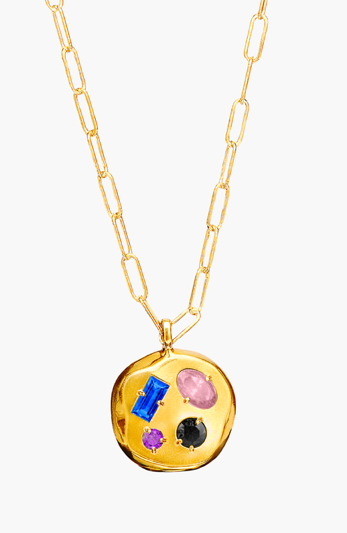 Birthdate Co. The September Birthdate Gold Pendant In September 11th - Gold