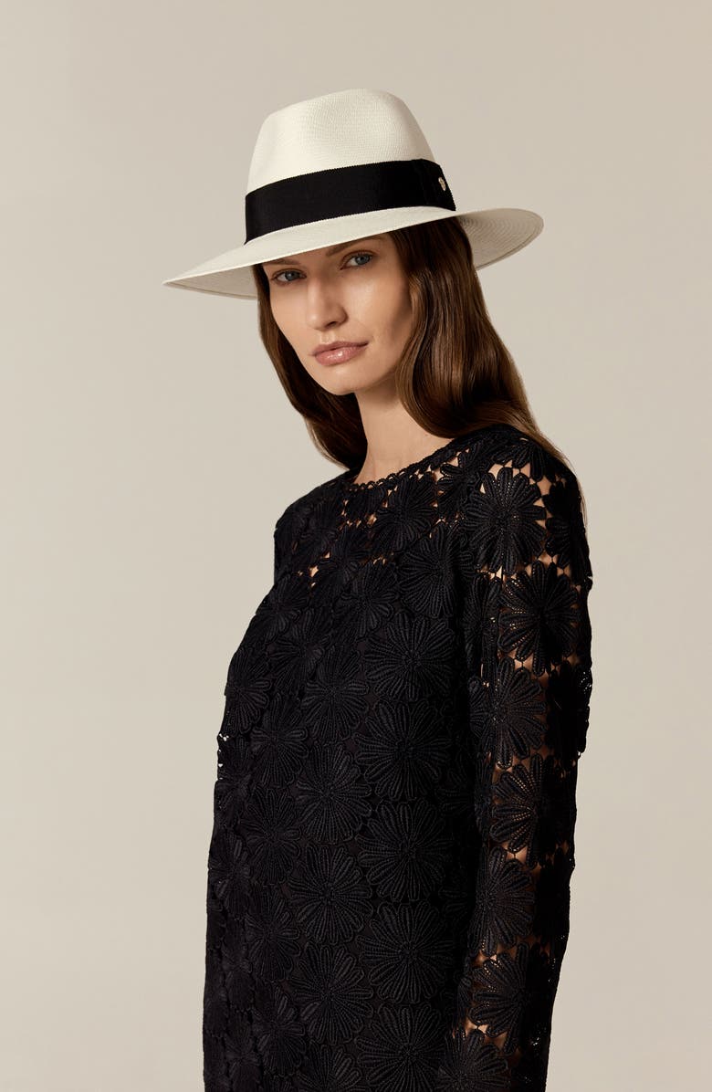 Helen Kaminski Atlas Panama Fedora, Alternate, color, Parchment