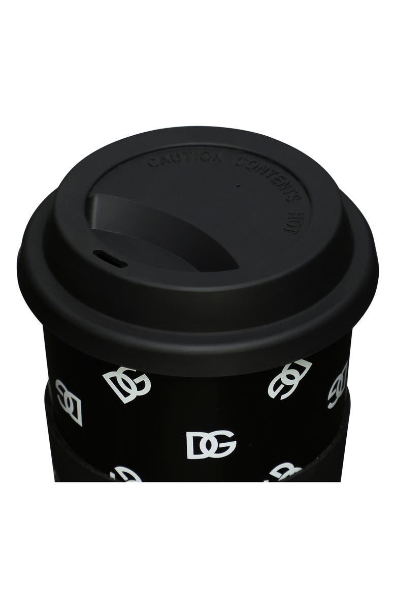 Dolce&Gabbana DG Logo Travel Cup & Lid, Alternate, color, 