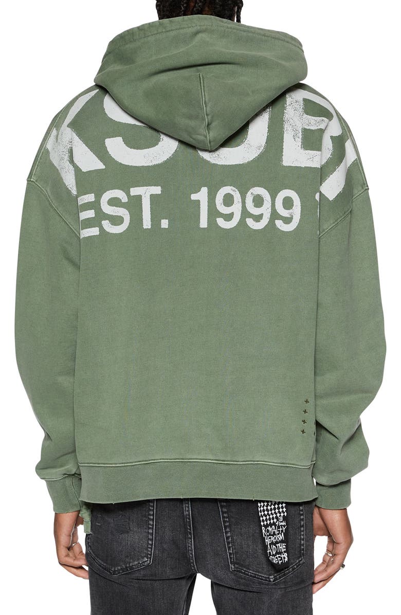 Ksubi State Ekcess Hash Cotton Hoodie, Alternate, color, 