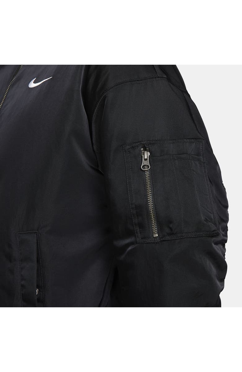 Nike Sportswear Reversible Varsity Quilted Bomber Jacket, Alternate, color, 