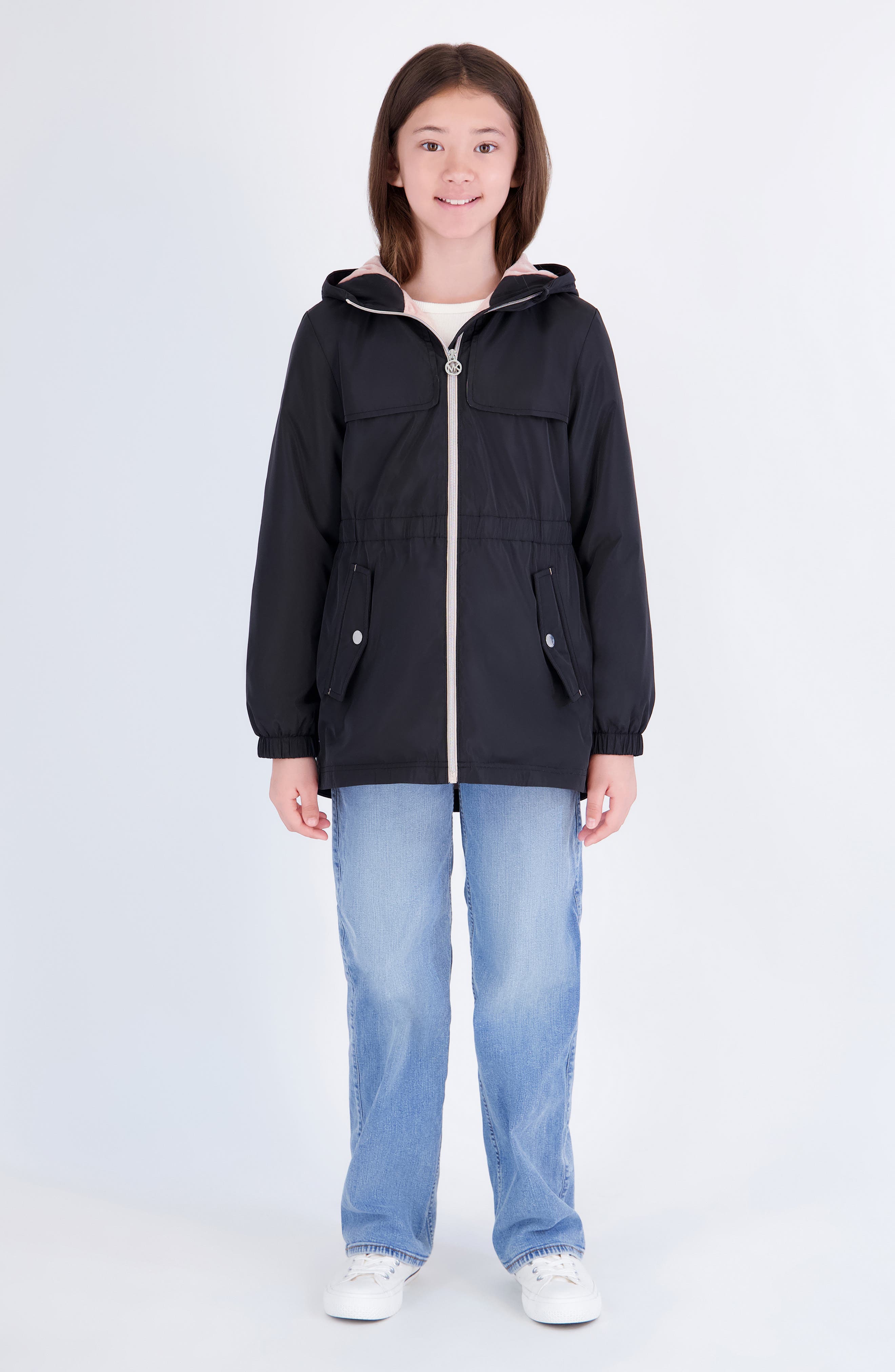 Kids' Hooded Rain Anorak