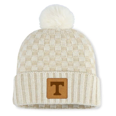 Natural Tennessee Volunteers Blaze Pom Knit Hat
