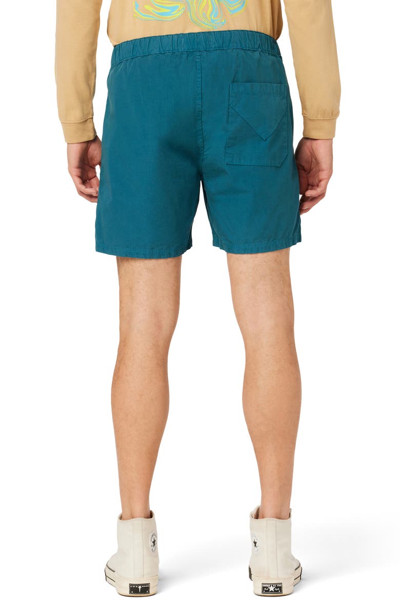 Hudson Jeans Ripstop Cotton Shorts, Alternate, color, Dark Teal