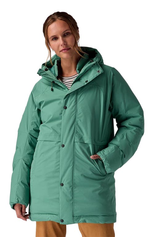 Backcountry Allied Down Apres Parka In Green