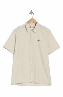 Barbour Pigment Dyed Cotton Button-Up Shirt