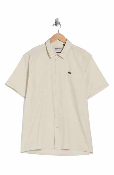 Barbour Pigment Dyed Cotton Button-Up Shirt