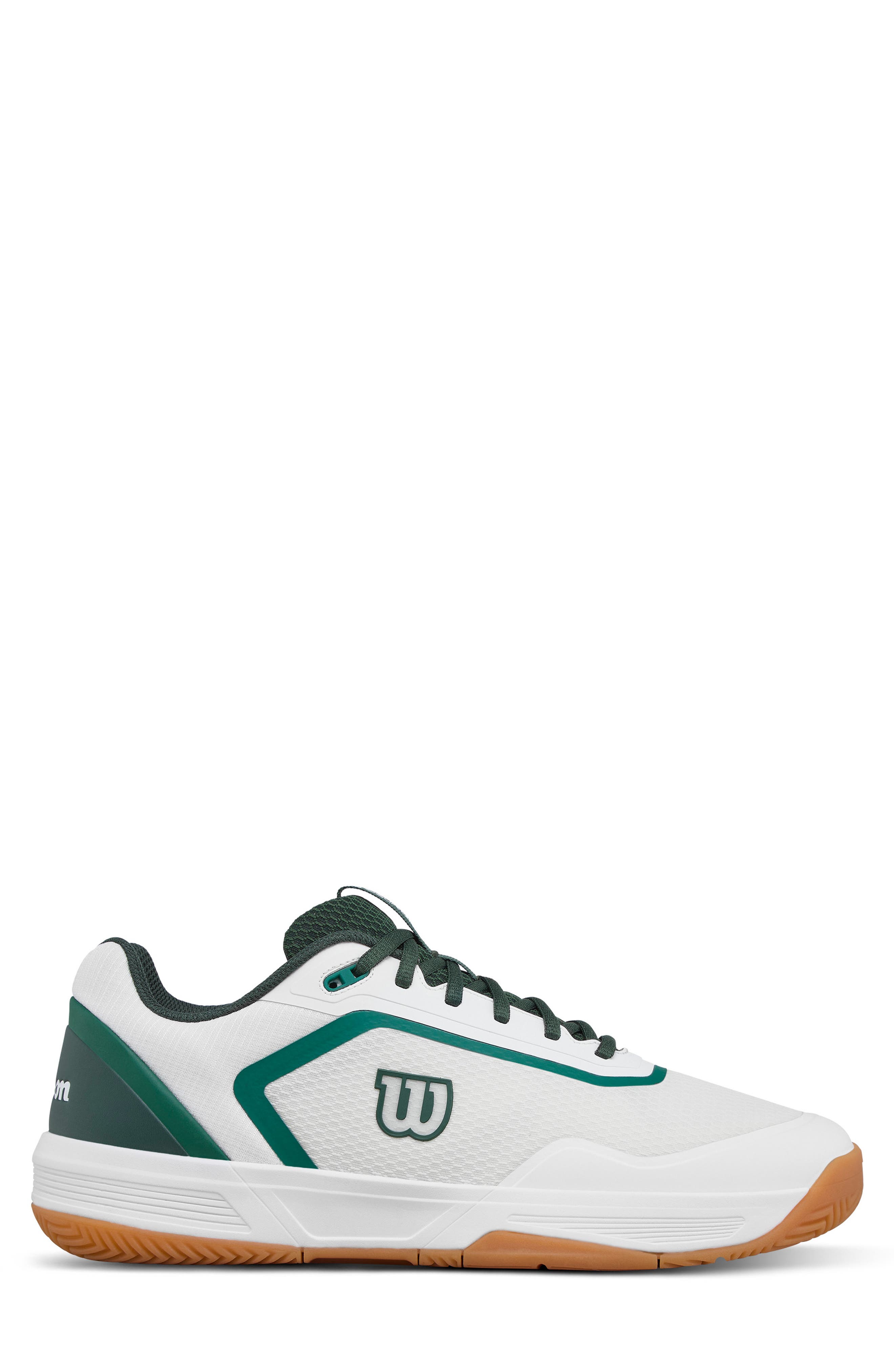 WILSON CourtGlide Tennis Shoe, Alternate, color, White / Sycamore / Gum