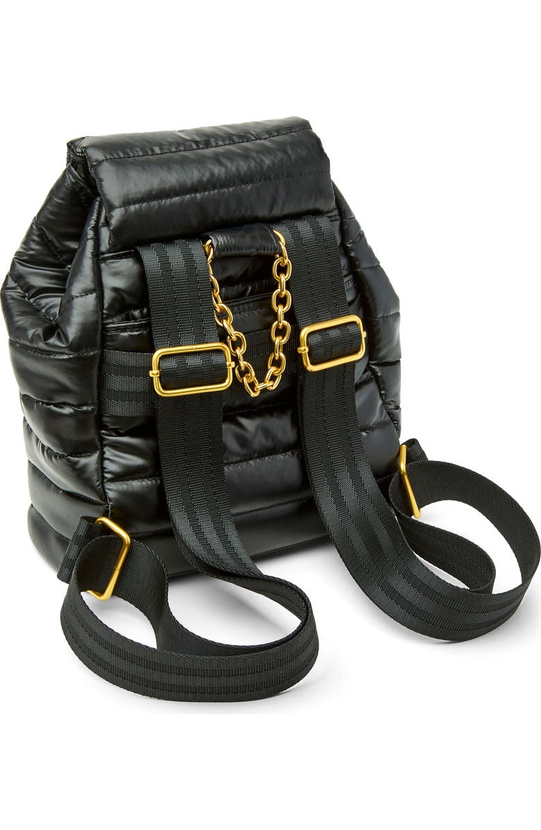 THINK ROYLN Legend Quilted Backpack, Alternate, color, Pearl Black