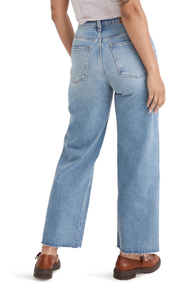 Madewell The Curvy Perfect Vintage Wide Leg Crop Jean, Alternate, color, 