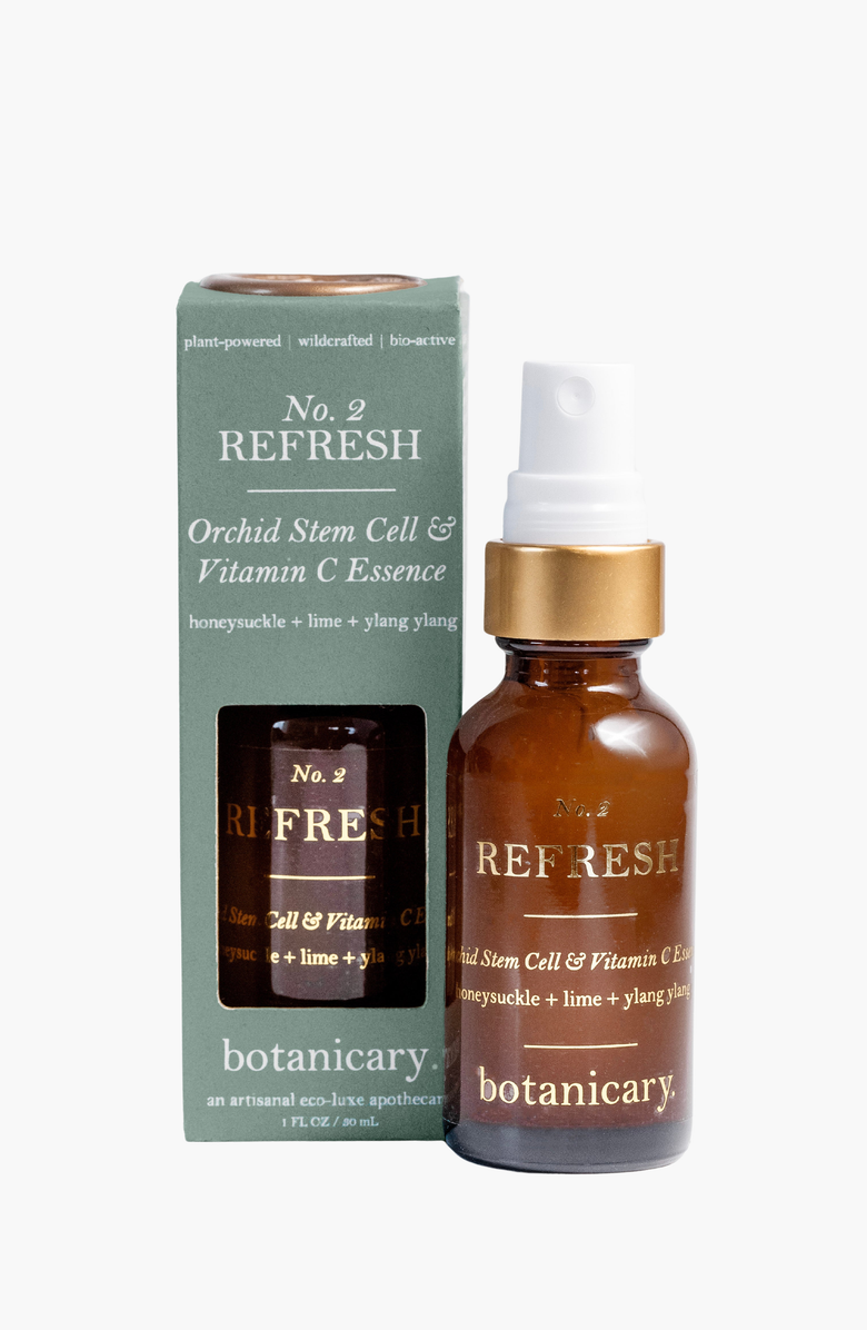 botanicary No. 2 REFRESH Orchid Stem Cell & Vitamin C Essence Facial Mist, Alternate, color, Brown