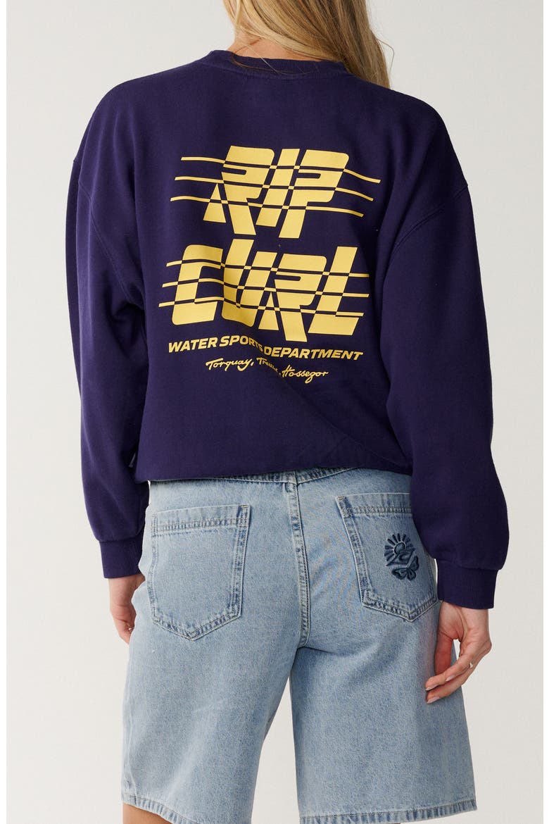Sports Department Crewneck Sweatshirt, Alternate, color, DEEP BLUE