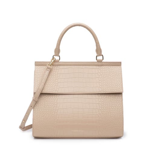 Modern Picnic THE LARGE LUNCHER in Cream Croc  product