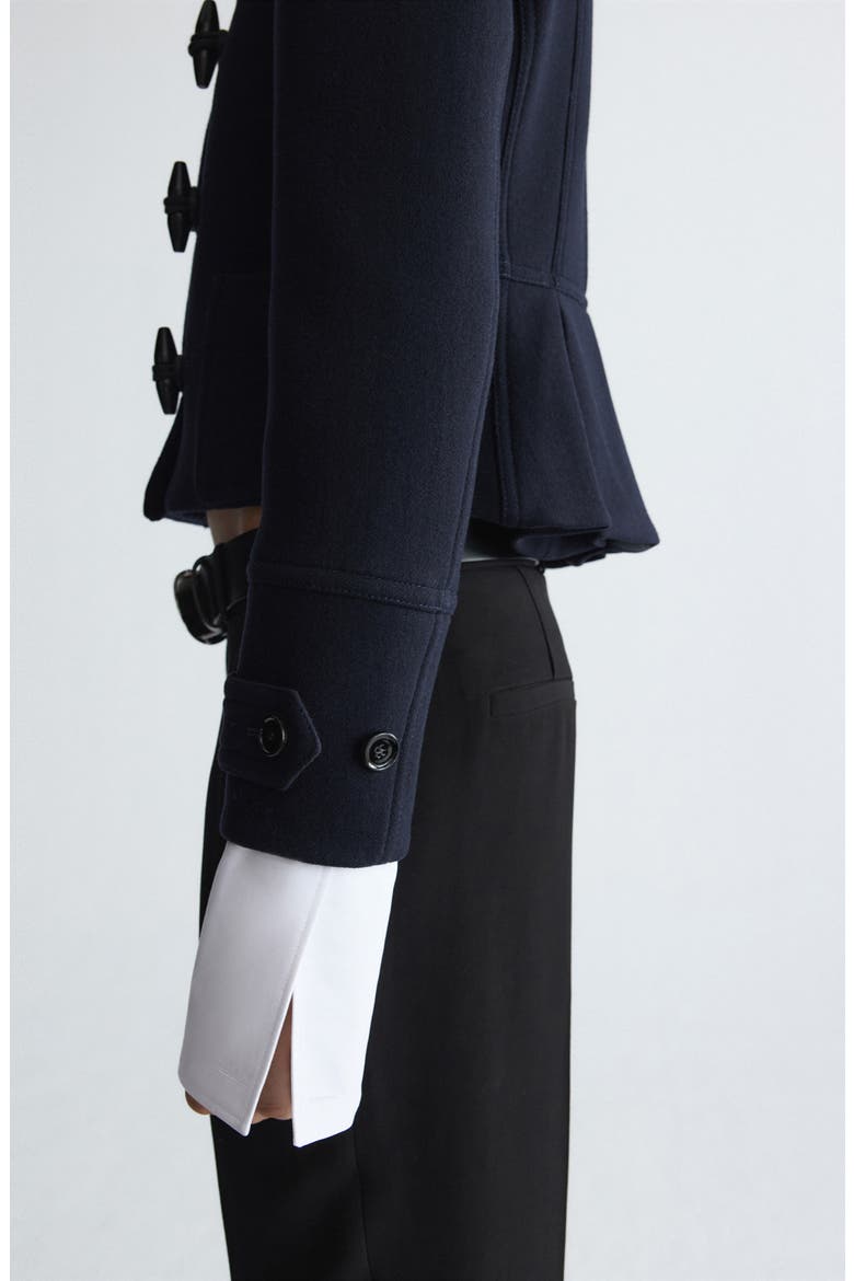 Wool Toggle Jacket, Alternate, color, DARK NAVY