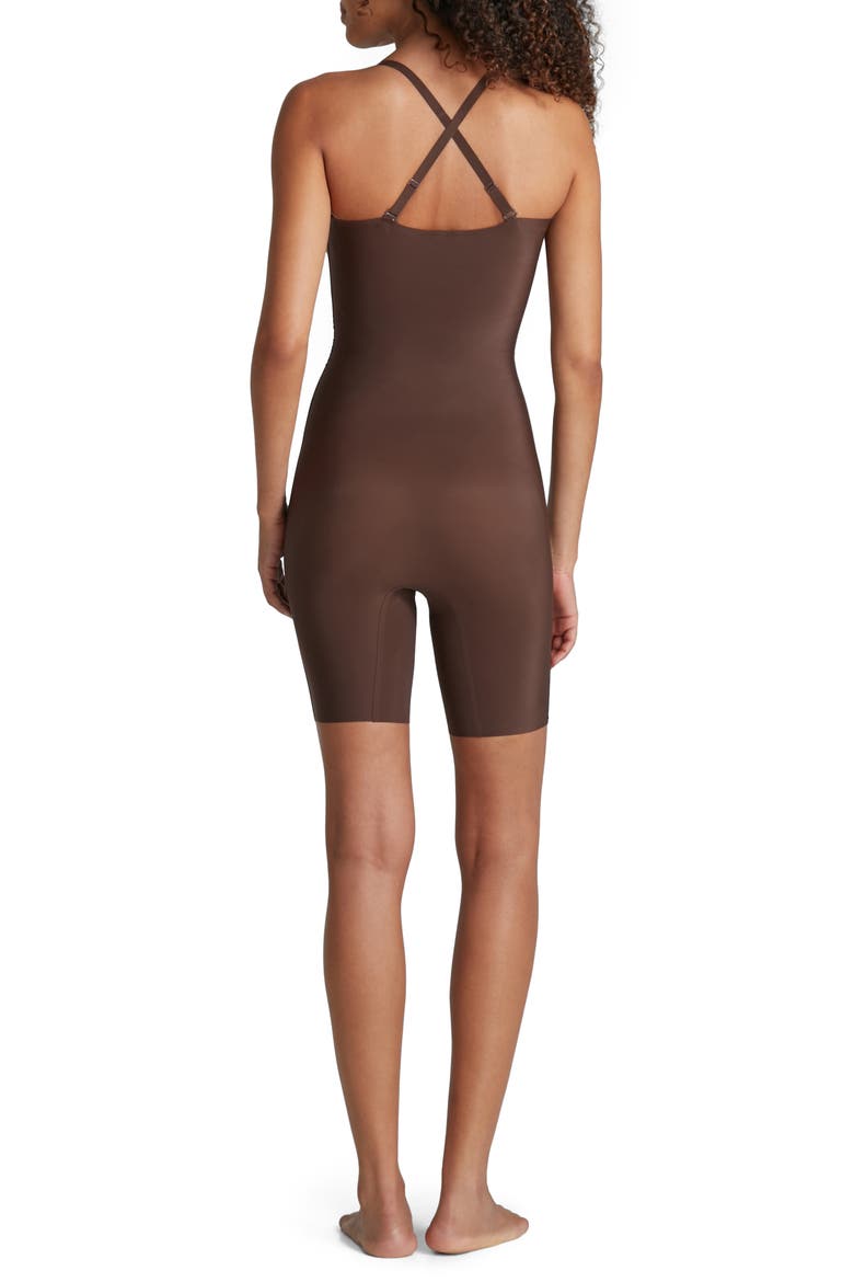 Zone Smoothing Bodyshorts, Alternate, color, MOCHA