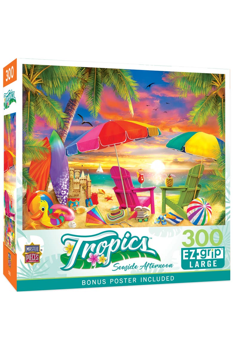 Seaside Afternoon 300 Piece Puzzle, Main, color, Multicolor