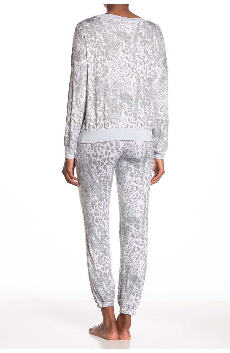 Honeydew Jersey Pajama Sleep Set, Alternate, color,