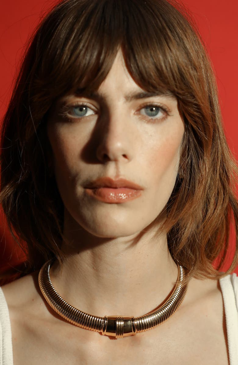 IVI Los Angeles Gaia Necklace, Alternate, color, Yellow Gold