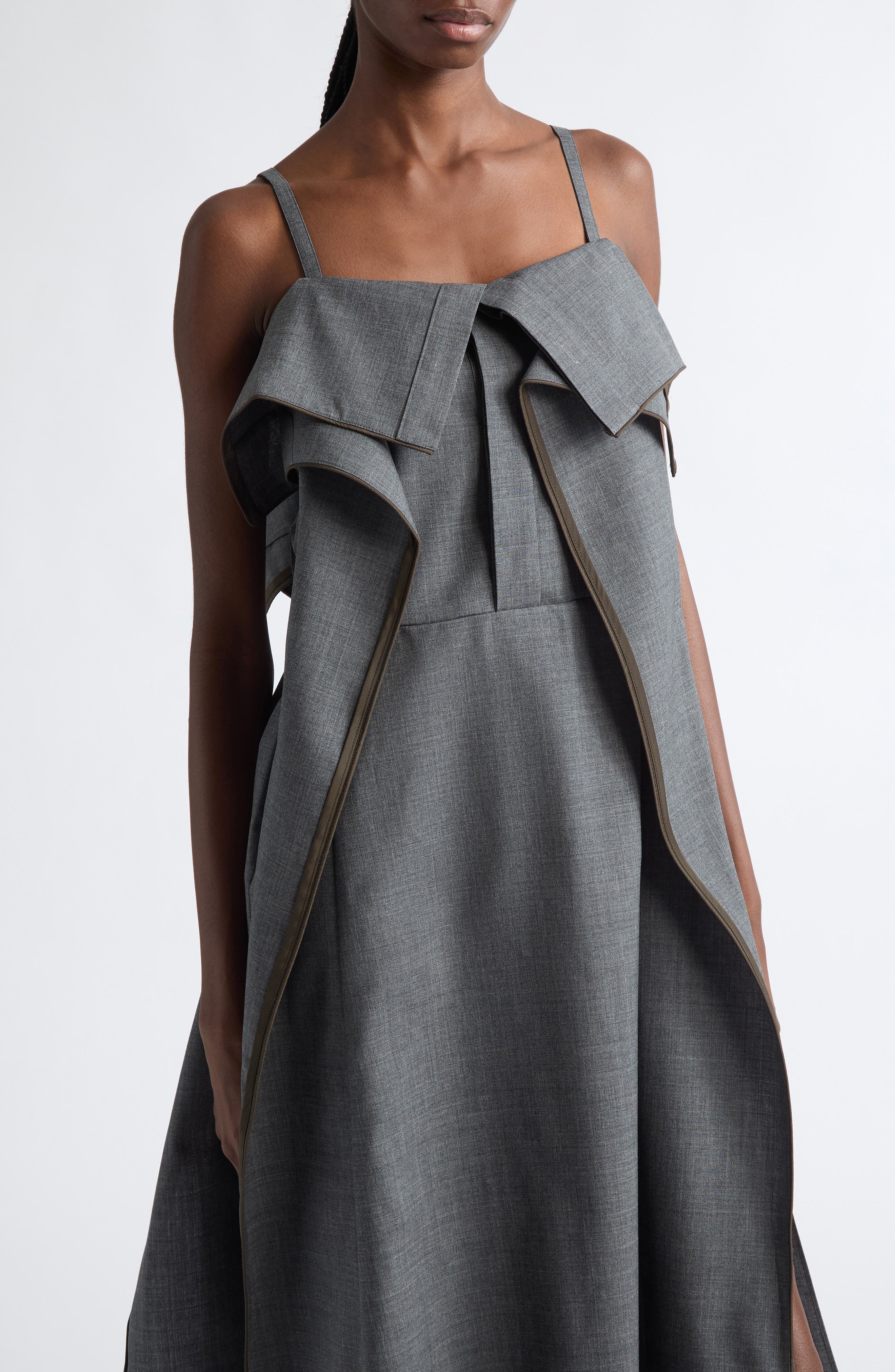 Sacai Suiting Midi Dress (Women) | Nordstrom
