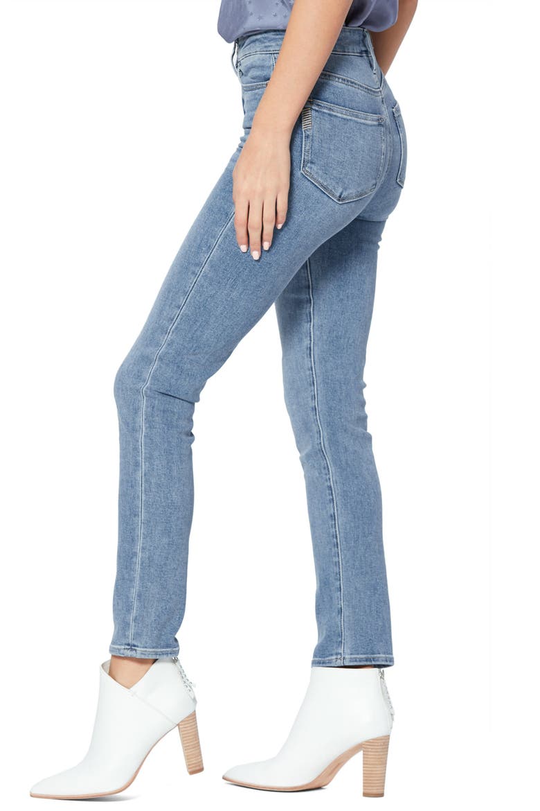 Hoxton Transcend Vintage Denim High Waist Slim Jeans, Alternate, color, MACLAREN