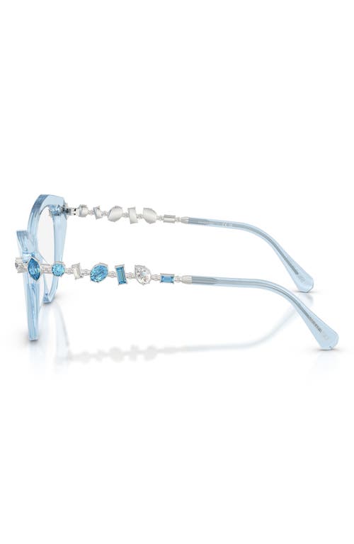 Swarovski 53mm Cat Eye Optical Glasses