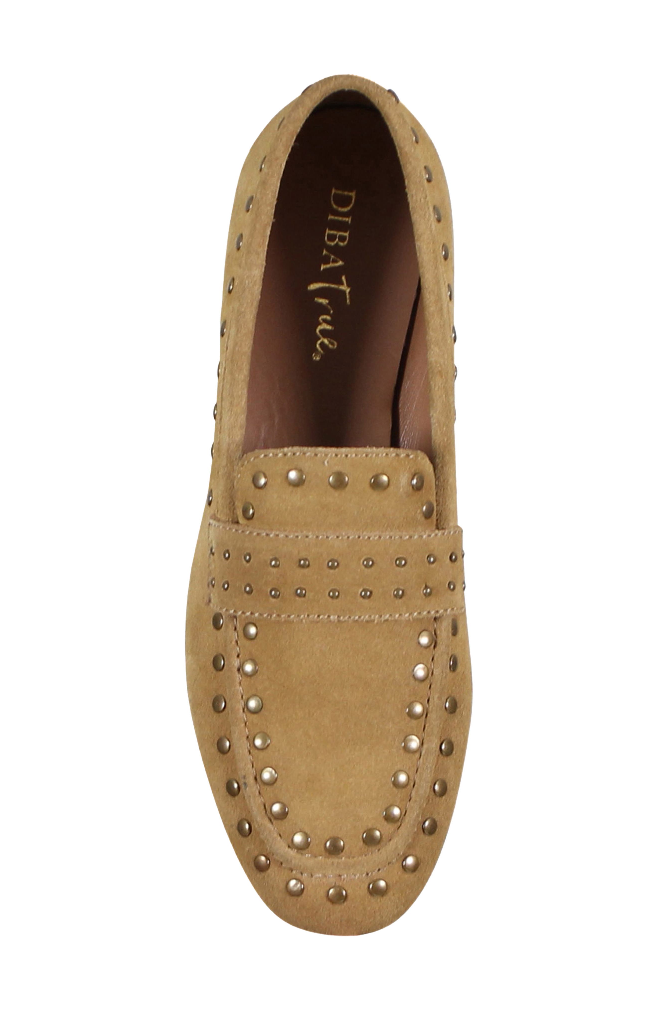 Canyon Studded Loafer, Alternate, color, WHISKEY