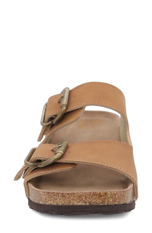 Yoki Lorayn 10 Double Buckle Platform Sandal