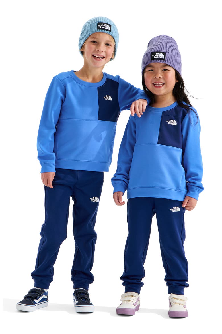 Kids' Performance Fleece Set, Alternate, color, ACTIVE BLUE/ BOLD BLUE