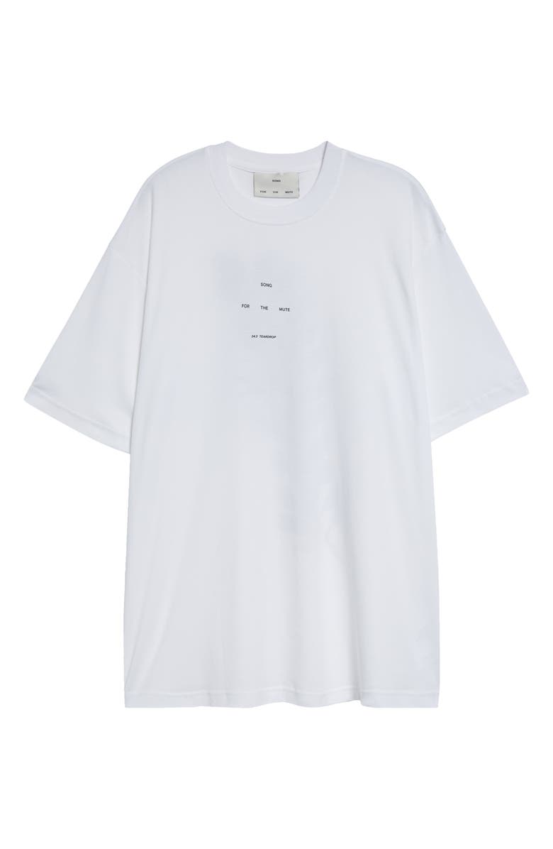SONG FOR THE MUTE Oversize Logo Graphic T-Shirt, Alternate, color, 