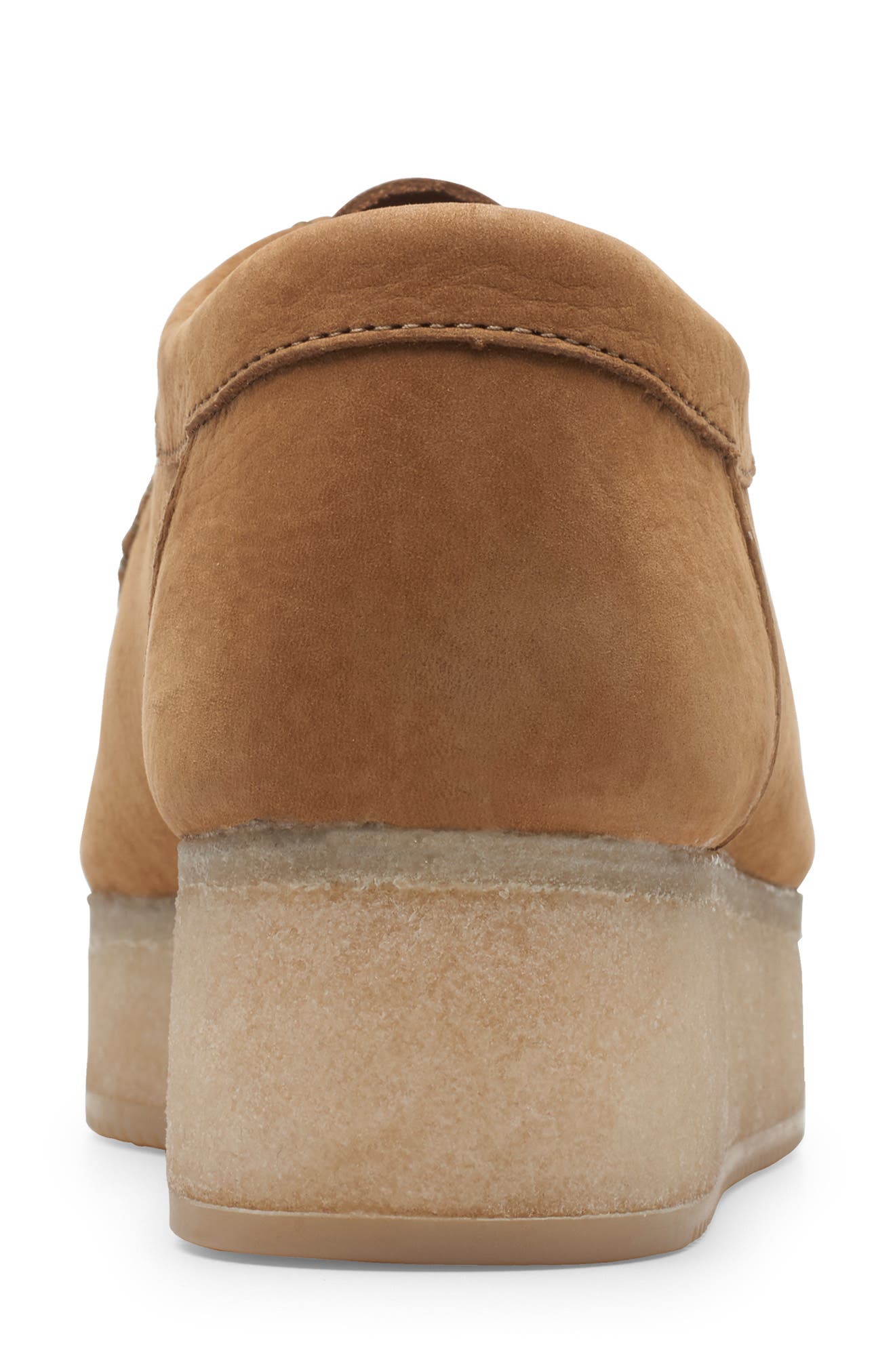 Wallacraft Lo Platform Driving Shoe, Alternate, color, OAK NUBUCK
