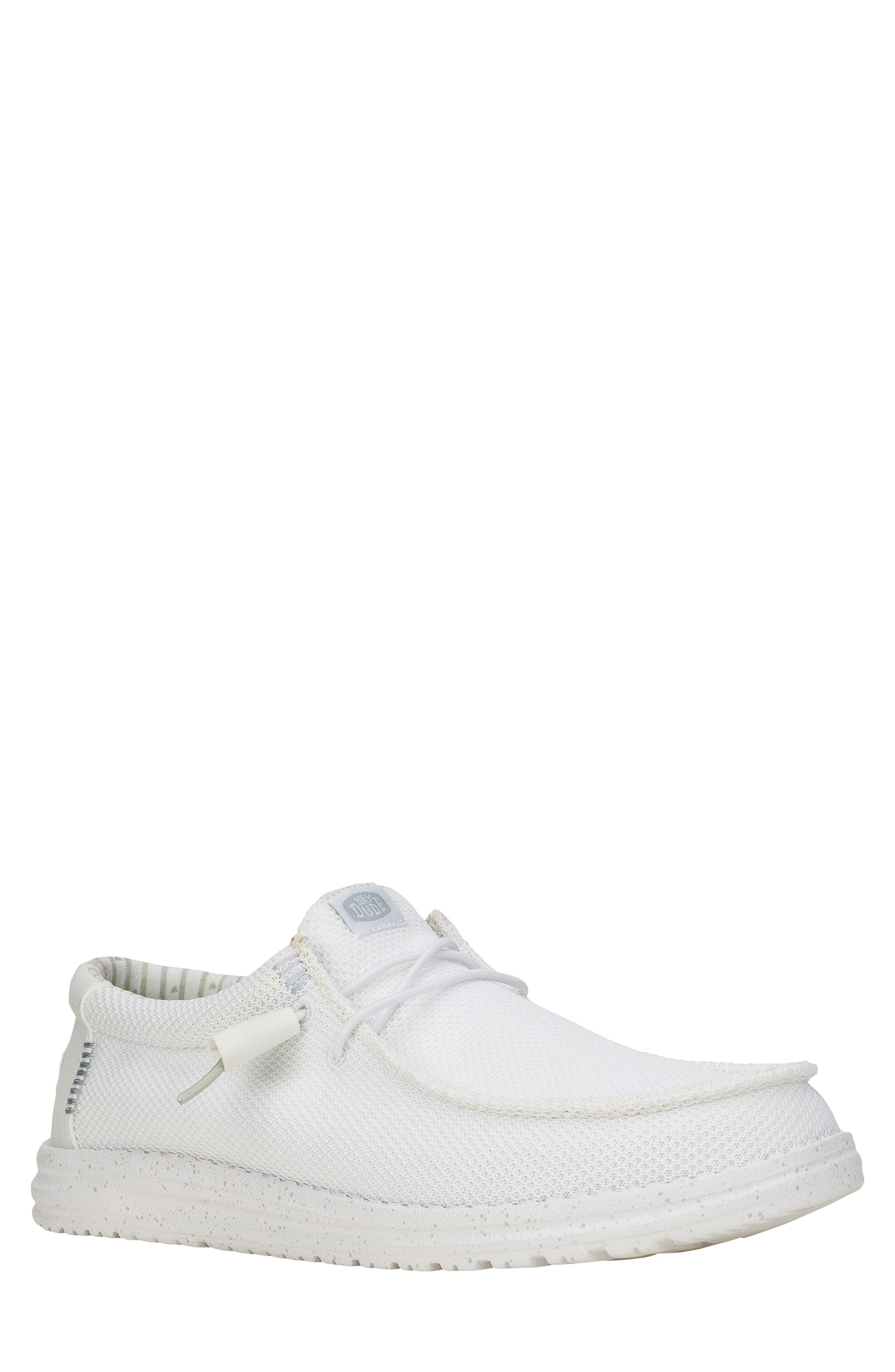 Hey Dude Wally Stretch Sox Slip-on In White