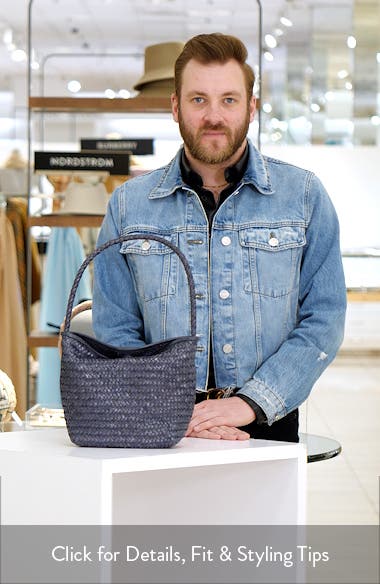 Madewell The Handwoven Leather Shoulder Bag Nordstrom