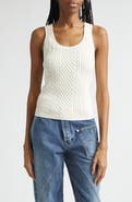 JW Anderson Cable Knit Sweater Tank