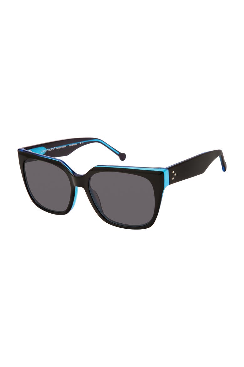 Fisher Sunglasses, Main, color, Black Blue