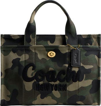 即発 COACH Camo Print Canvas Cargo Tote 26/CY843 COACH Camo Print Canvas Cargo Tote | Nordstrom