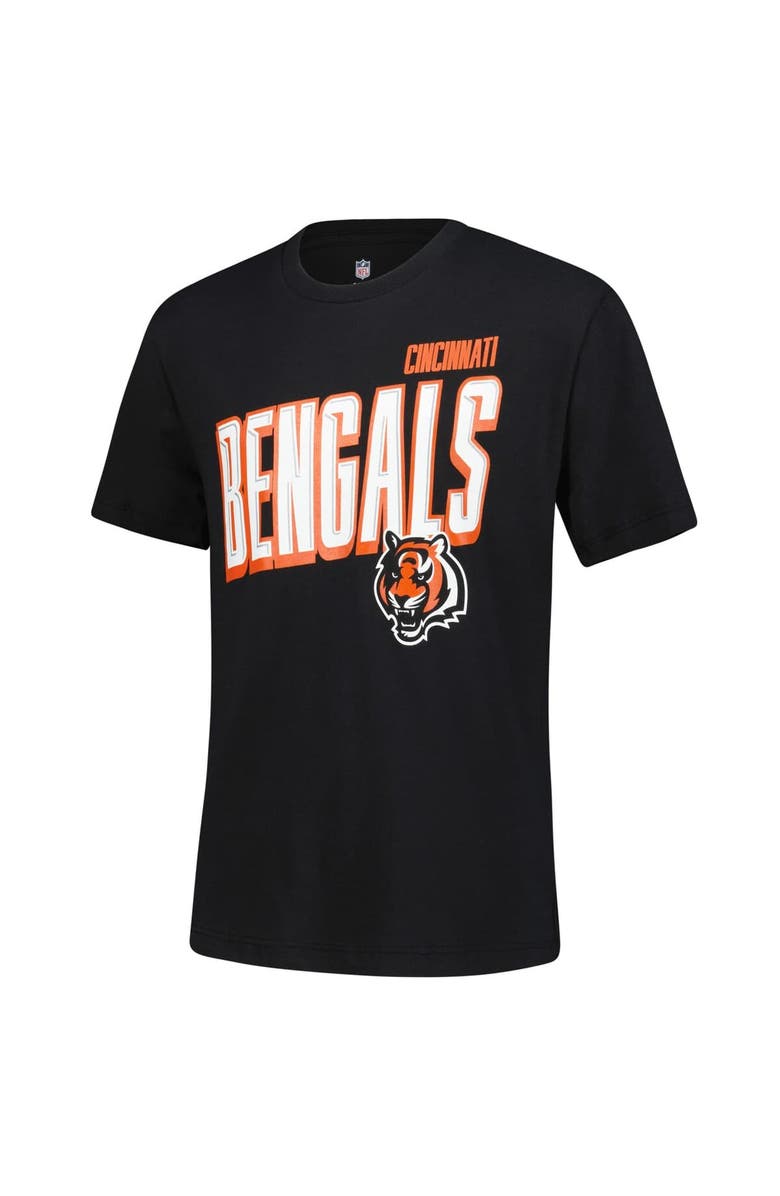 Outerstuff Youth Outerstuff Cincinnati Bengals The Mix Combo T-Shirt Set, Alternate, color, Black