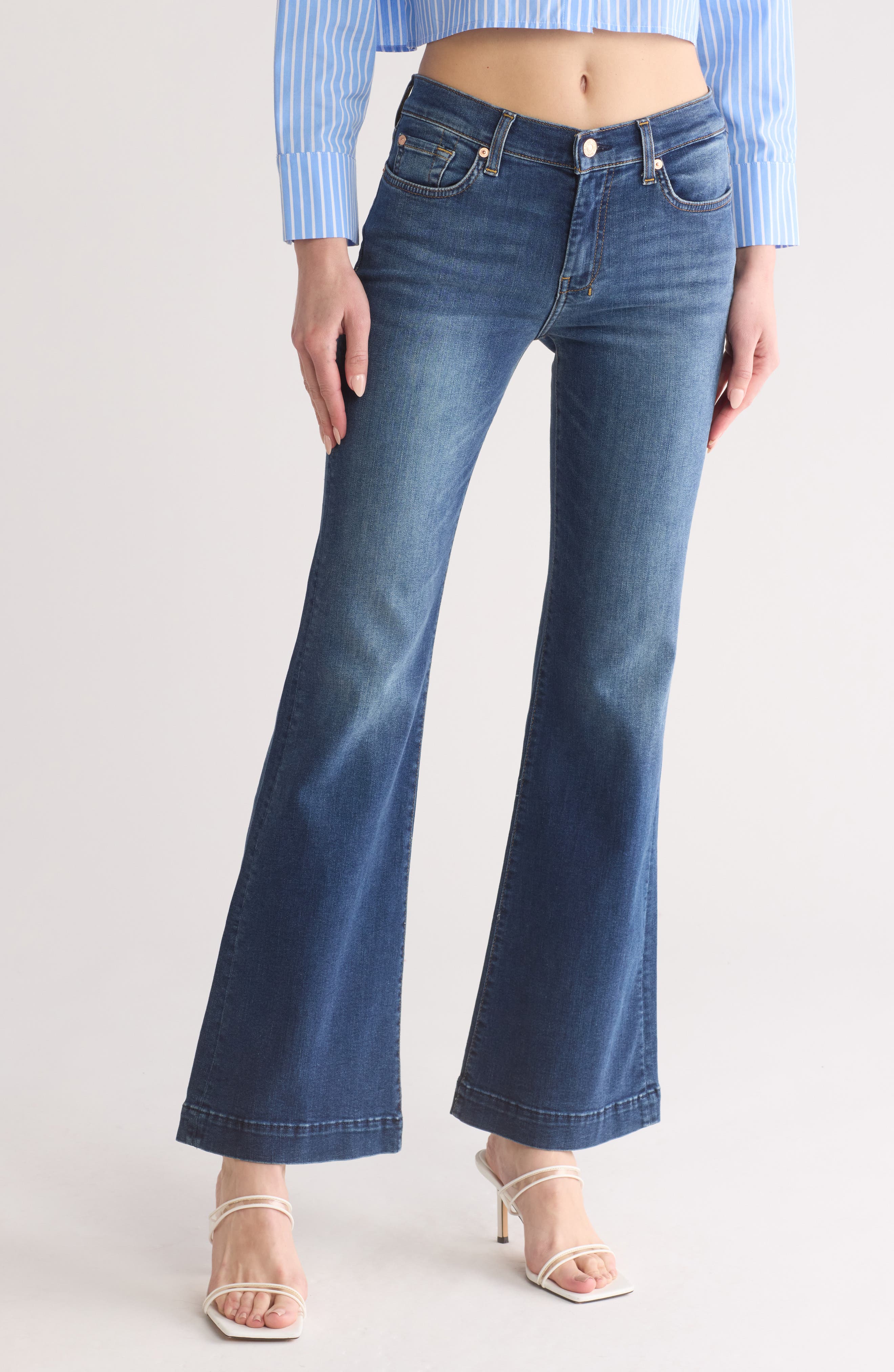 7 For All Mankind Tailorless Dojo Bootcut Jeans