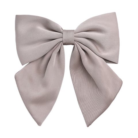 Satin Statement Oversized Hair Clip