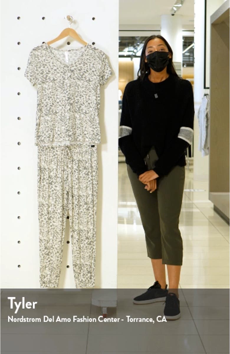 Elsa Print Jersey Pajamas, sales video thumbnail