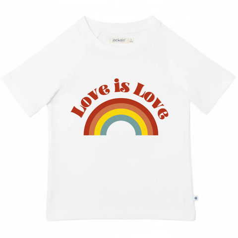 Kids' Organic Cotton Love is Love Graphic T-Shirt