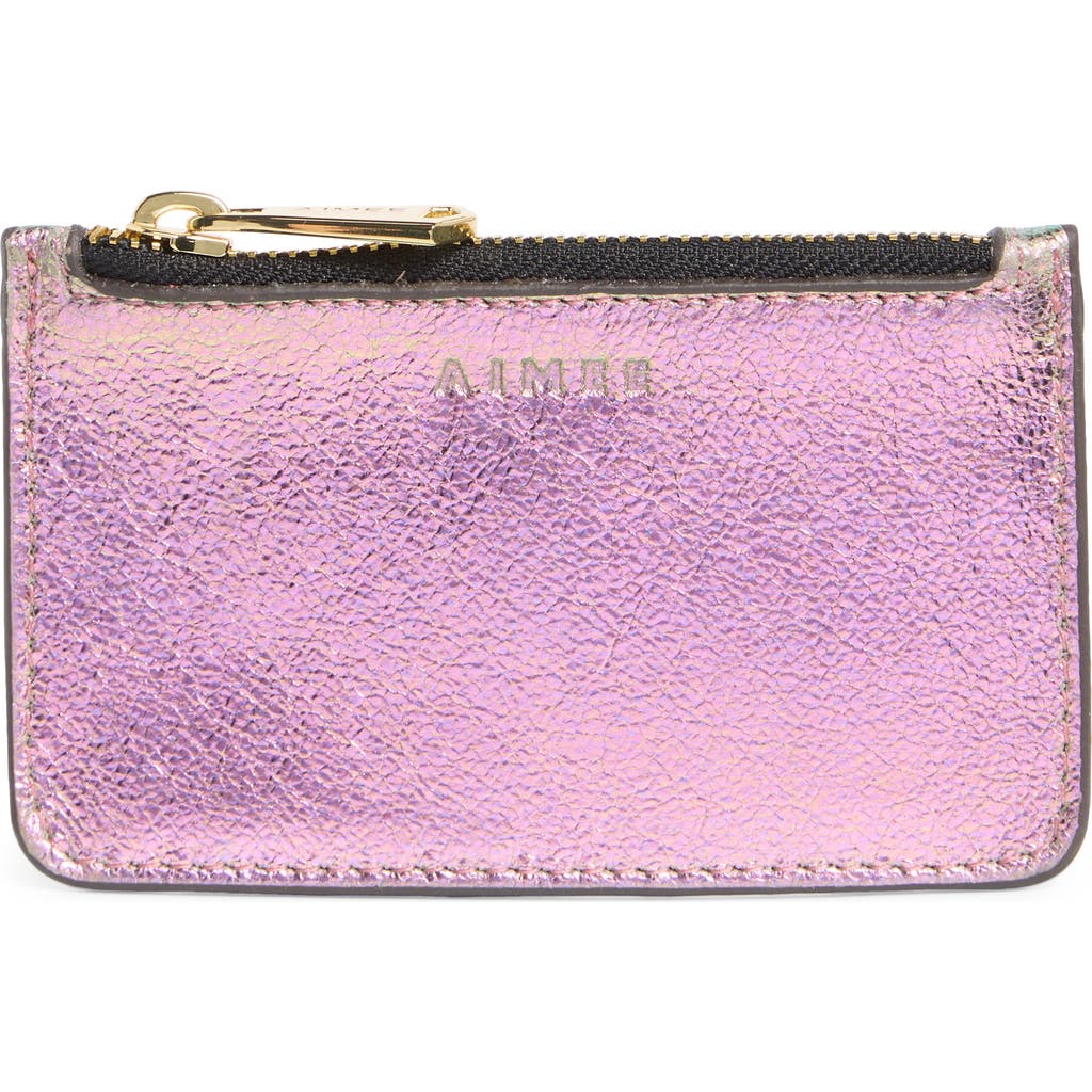 Aimee Kestenberg Melbourne Leather Wallet In Pink