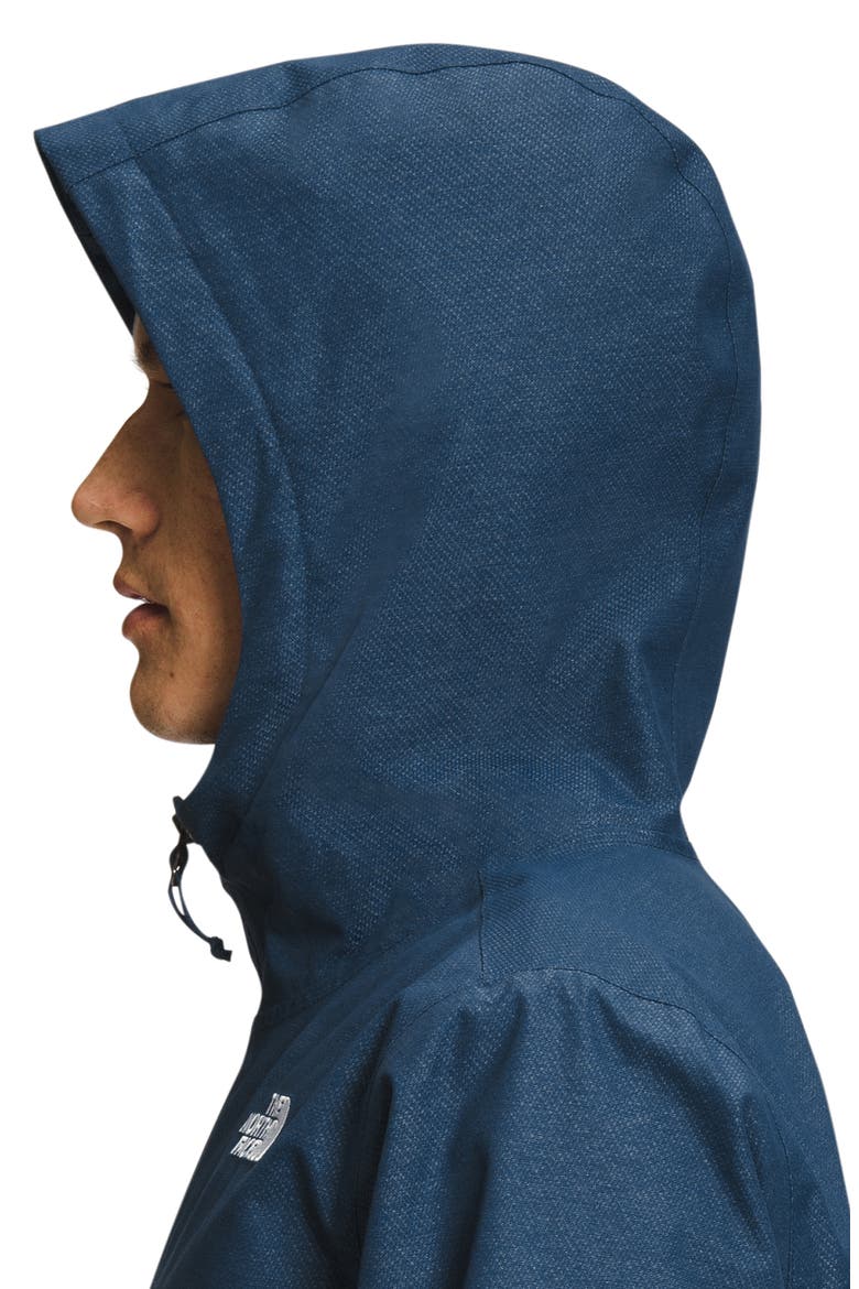 Fleece Hooded Jacket, Alternate, color, SHADY BLUE HEATHER
