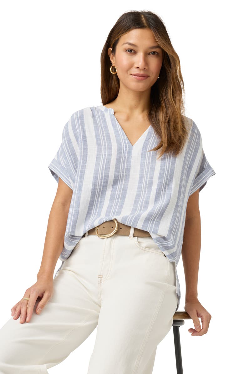 Splendid St Tropez Stripe Woven Shirt, Alternate, color, 