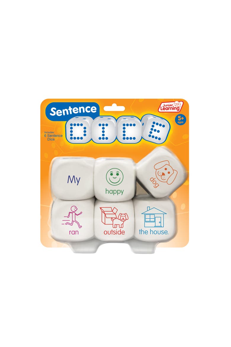 Sentence Dice, Multi, Alternate, color, Multicolored