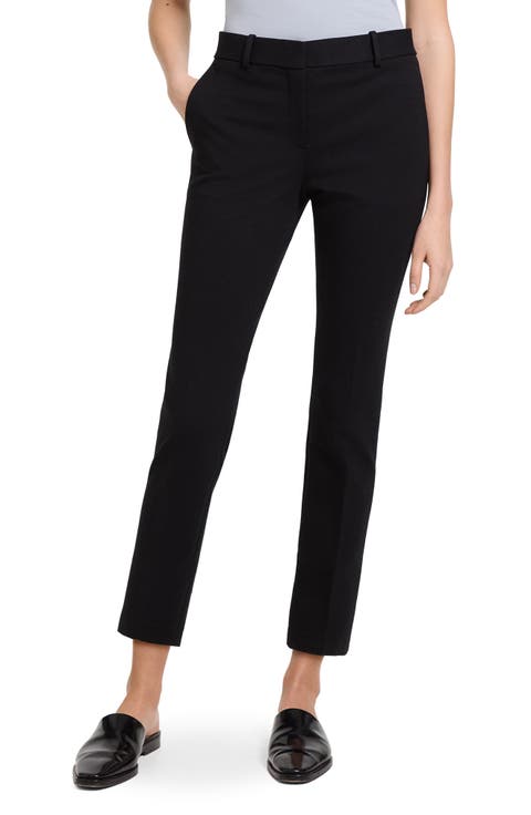 Treeca Slim Fit Crop Pants