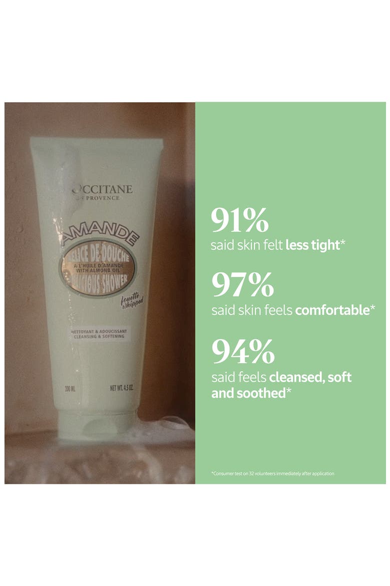 Almond Delicious Shower Cream, Alternate, color, NO COLOR