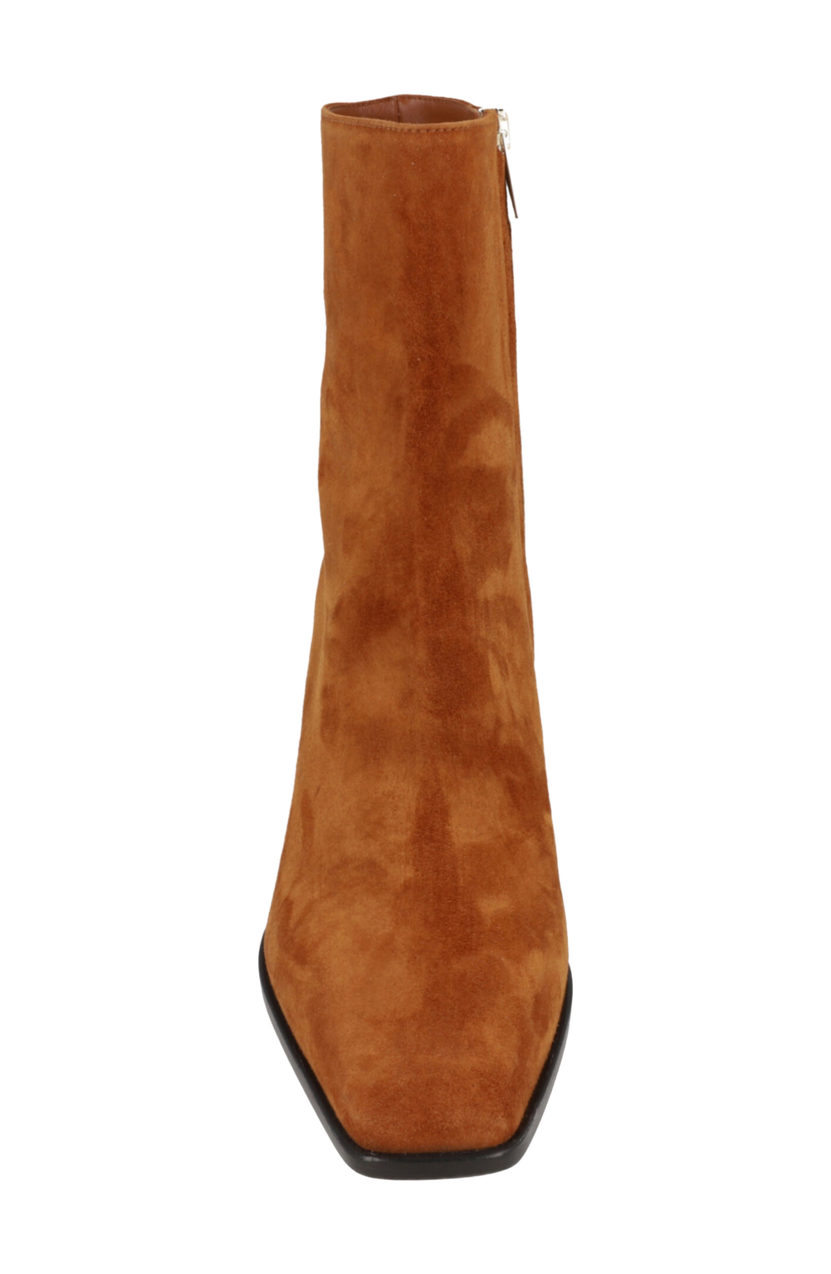Pampero Leather Bootie, Alternate, color, BROWN